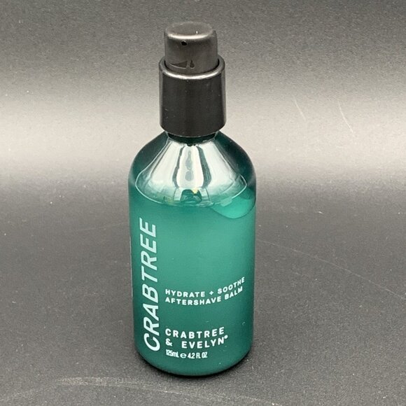 Crabtree & Evelyn Hydrate + Sooth Aftershave Balm 4.2 oz Pump Discontinued - Picture 1 of 5